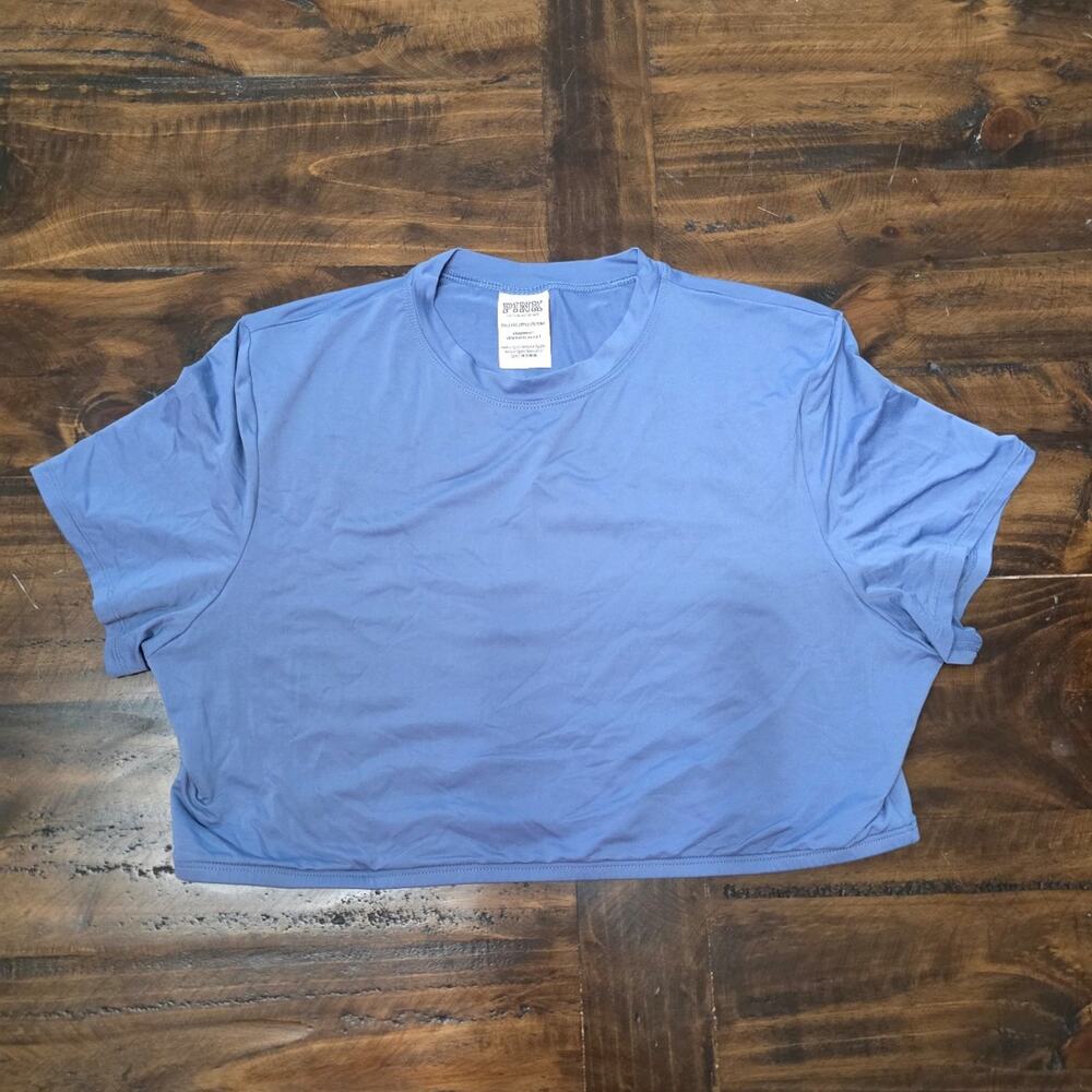 Victoria's Secret PINK Slouchy Cropped Sleep Tee